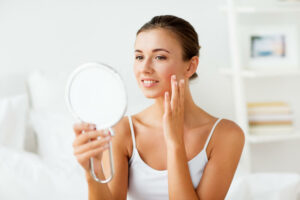 skincare vrouw